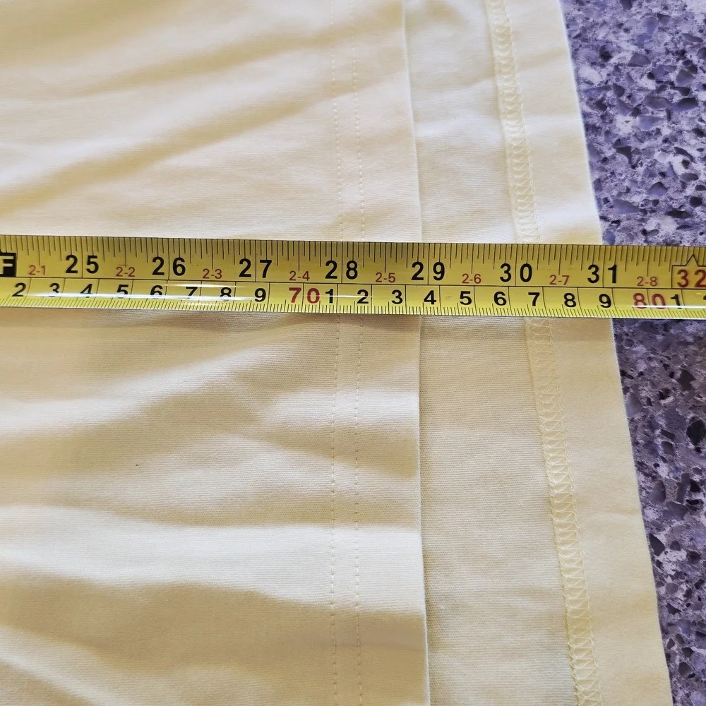 Polo Ralph Lauren Shirt Mens Large Cotton Classic‎ Fit Yellow.A167